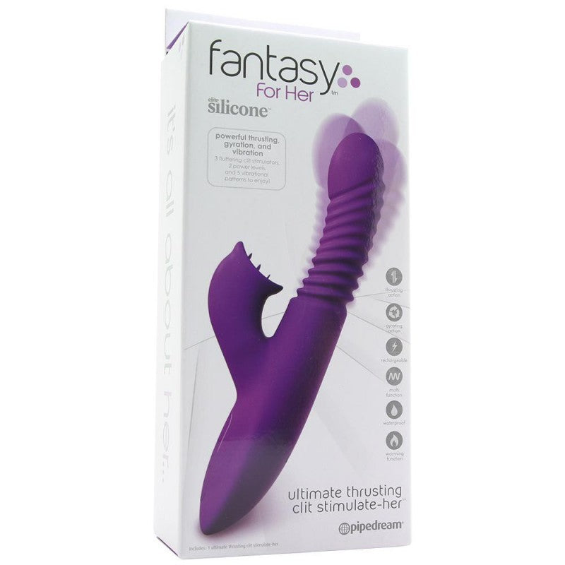 Estimulador con Calor Ultimate Thrusting Clit Stimulate-Her