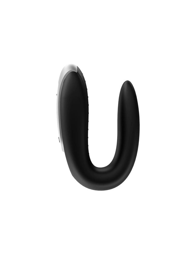 Estimulador Doble Vibración Satisfyer Fun Negro con Control y Aplicación