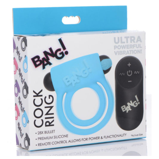 Anillo Doble con Control Remoto BANG! Color Azul