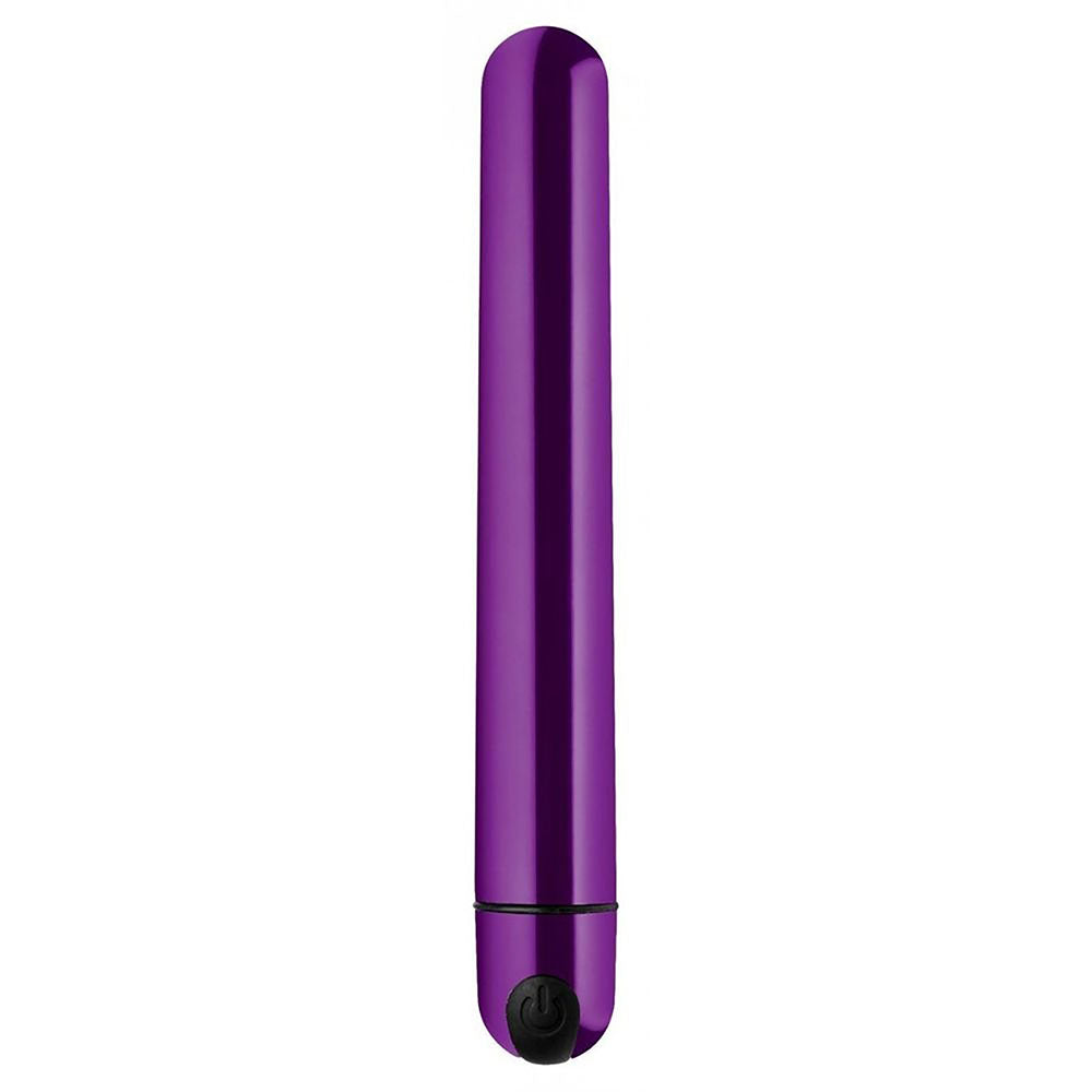 Bala Vibradora Color Morado Metalico BG 10X Slim