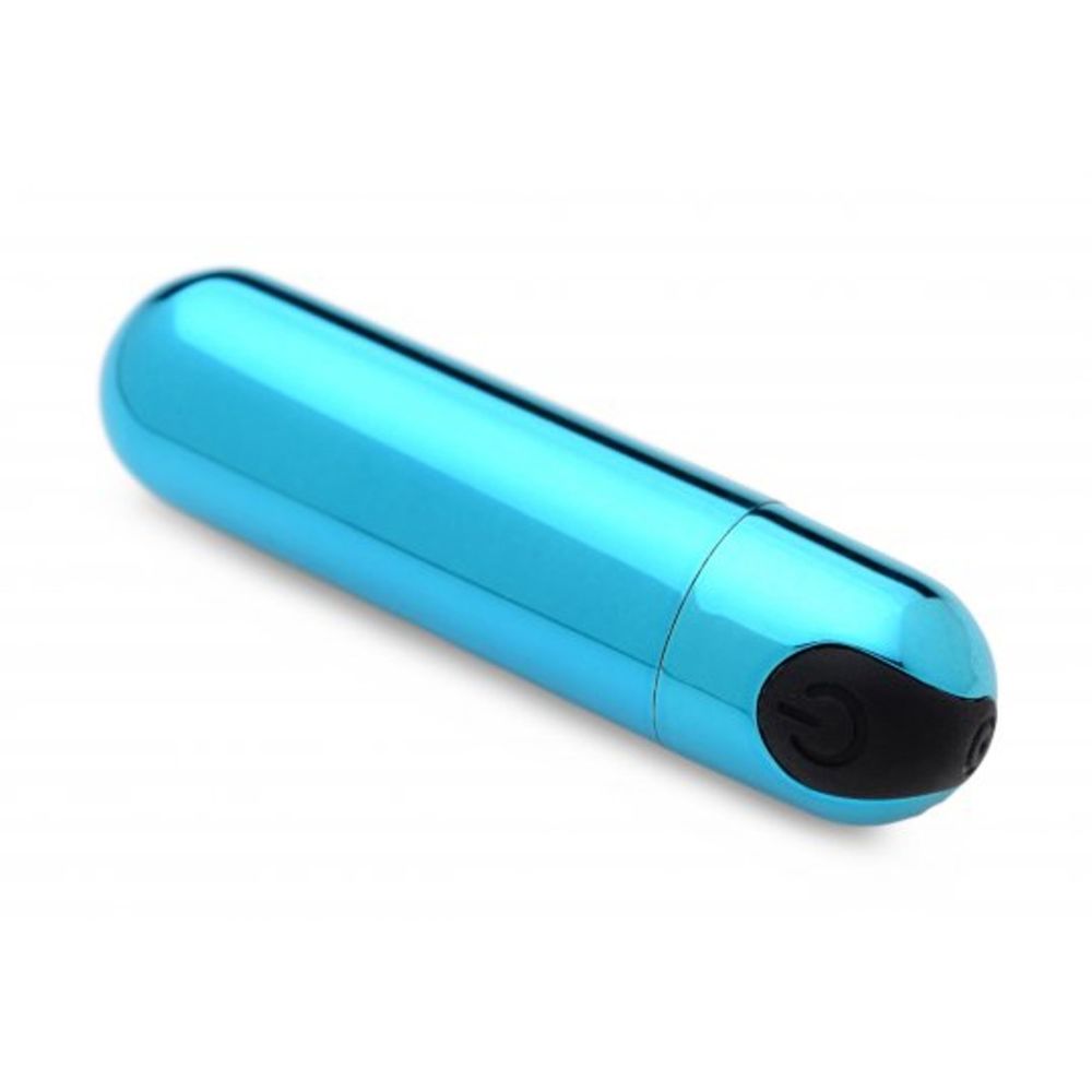 BG 10X Bala Vibradora Azul Metálico Recargable