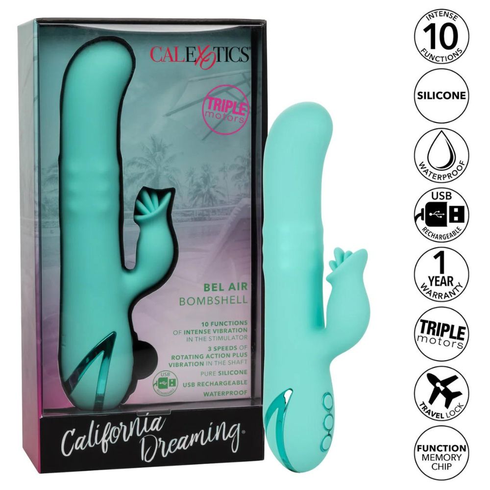 Vibrador de Alta Gama California Dreaming Bel Air Bombshell