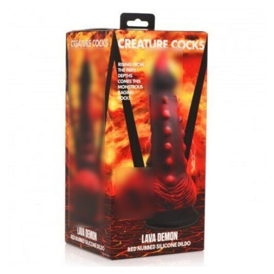 Dildo con Ventosa Lava Demon Thick Nubbed