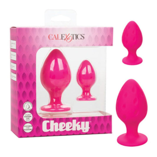 Set de Plugs Anales Cheeky Pink