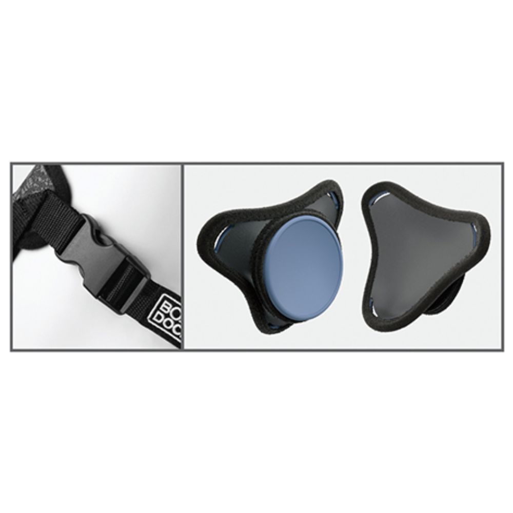 Kit de Arnes y Dos Dildos Intercambiables Dillio Platinum