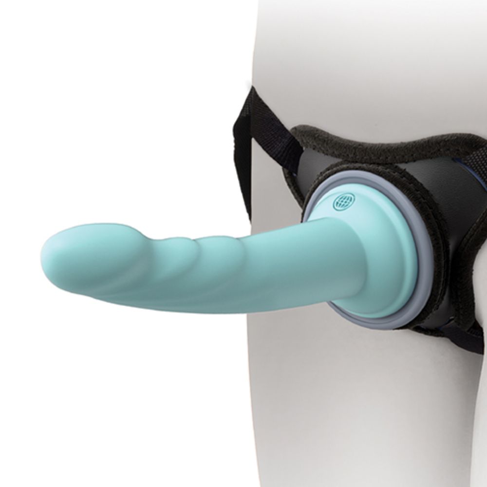 Kit de Arnes y Dos Dildos Intercambiables Dillio Platinum