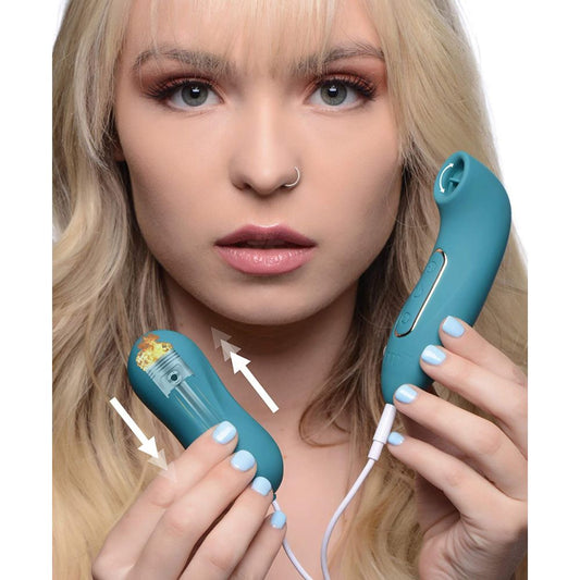 Huevo Vibrador Vinculado con Estimulador de Clítoris