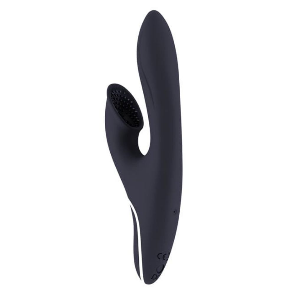 Vibrador Dual Hiky Rabbit Negro