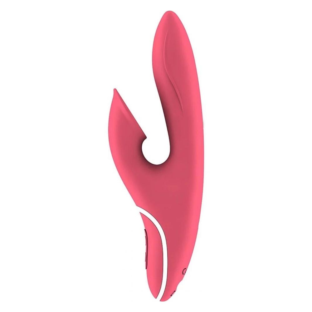 Vibrador Dual Hiky Rabbit Rosa