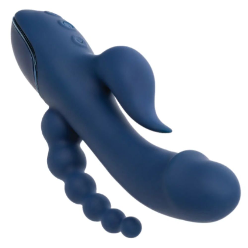 Vibrador con Triple Estimulación