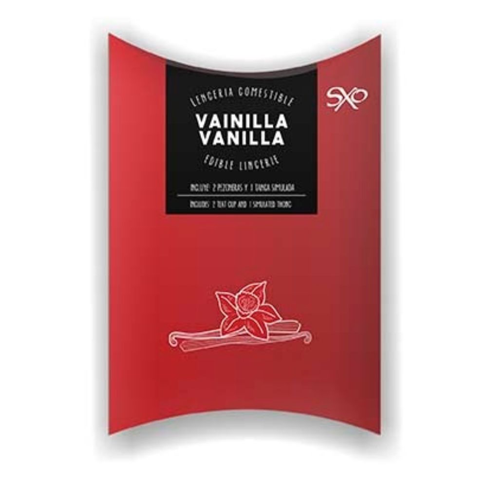 Lenceria Comestible SXO Sabor Vainilla– Sensation's Sex Shop