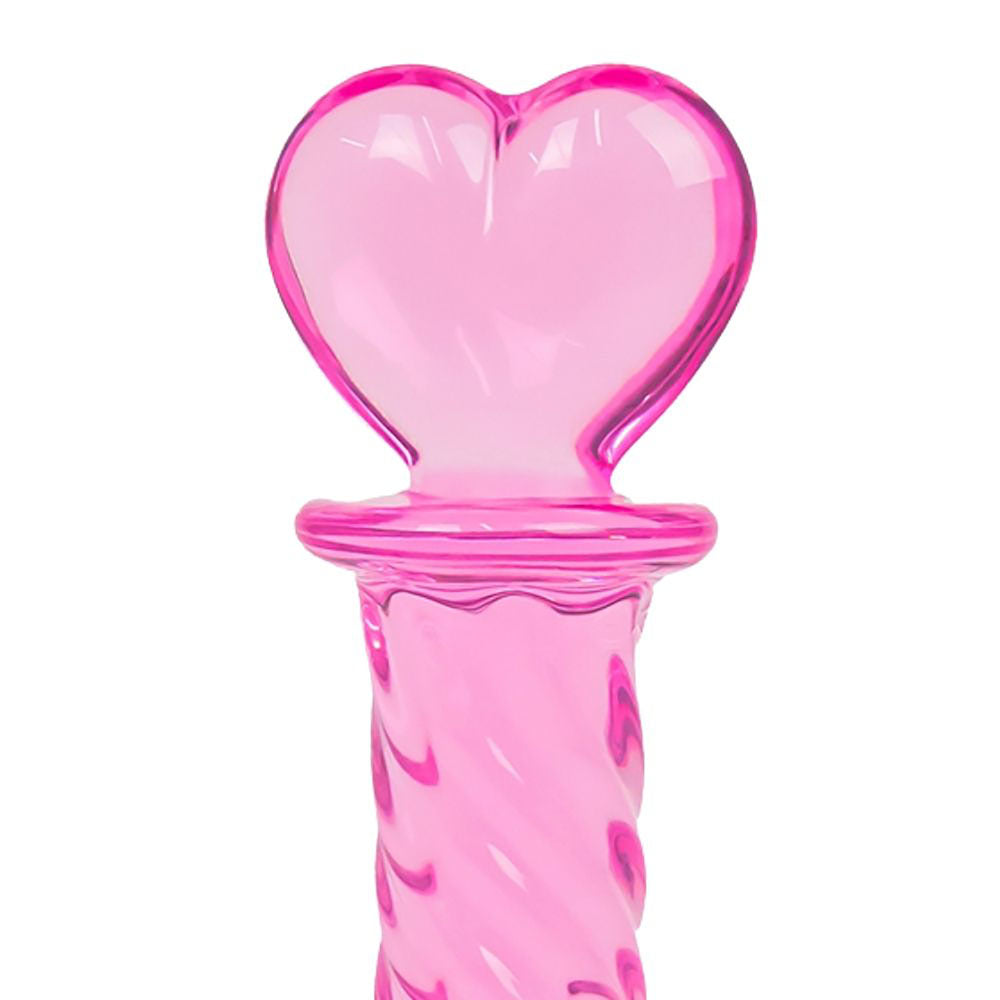 MON Consolador de Cristal Rosa
