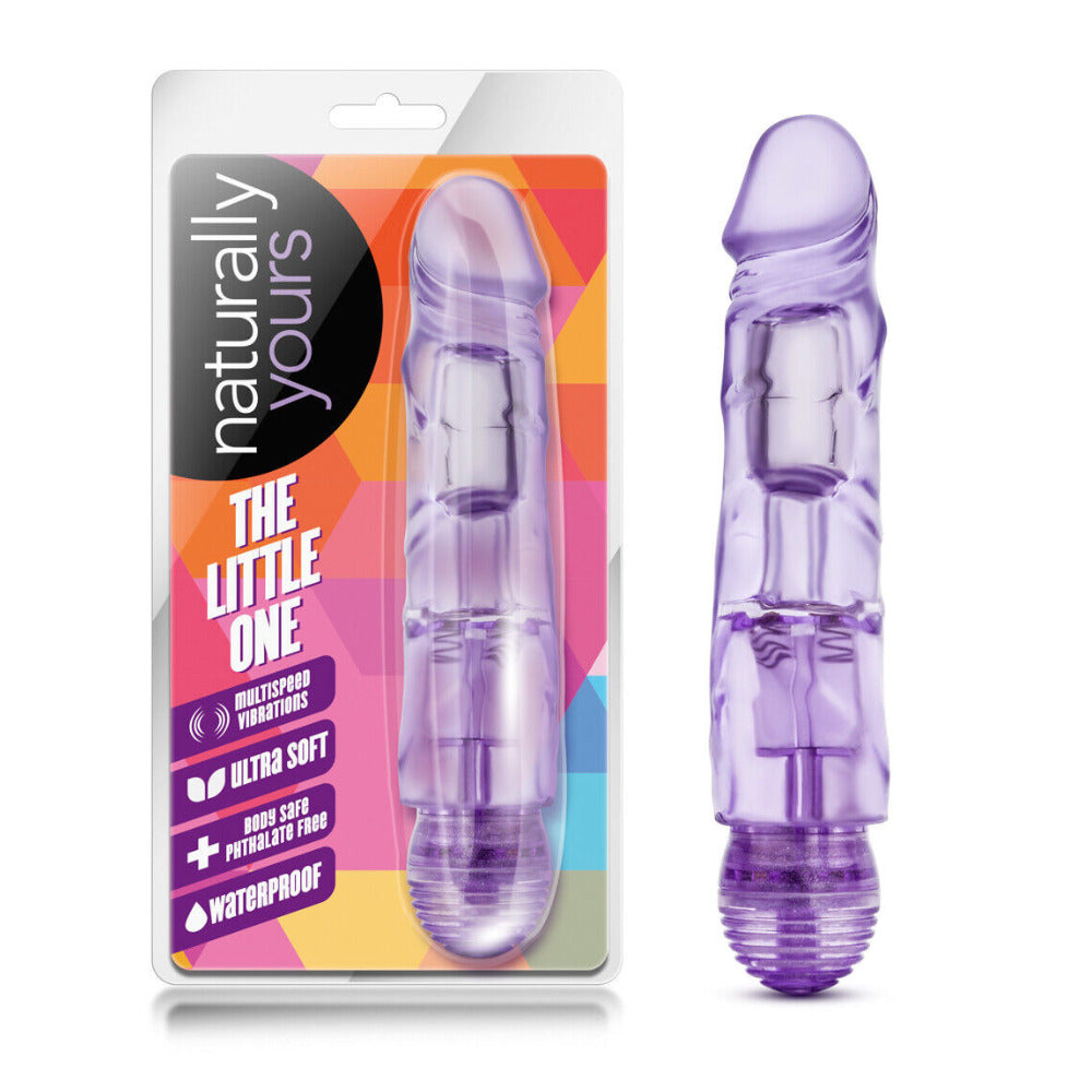 Mini Vibrador Naturally Yours The Little One Morado Cristalino