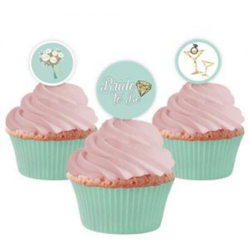 Palillos Bride To Be Menta (12 Pzas)