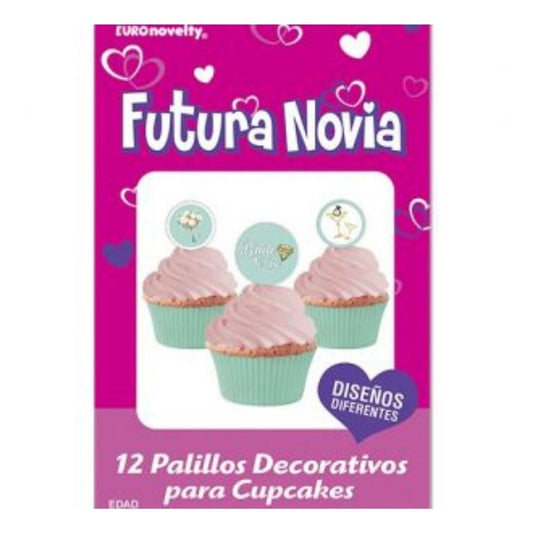 Palillos Bride To Be Menta (12 Pzas)