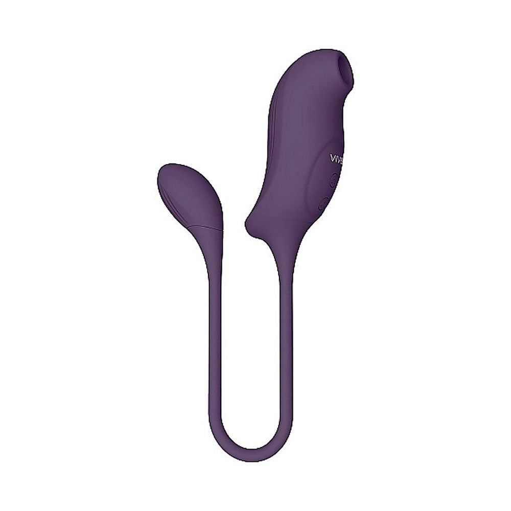 QUINO Succionador de Clitoris con Huevo Estimulador