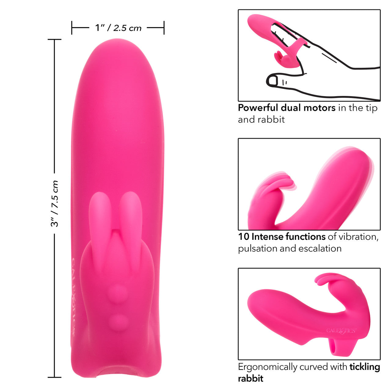 Mini Dedal Vibrador Marvels