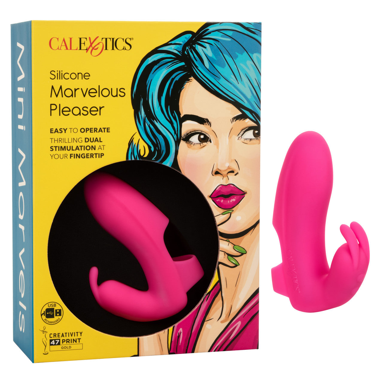 Mini Dedal Vibrador Marvels