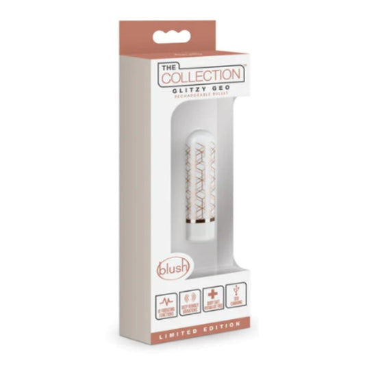 Bala Vibradora Recargable Glitzy Geo