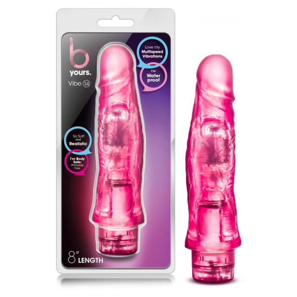 Vibrador Cristalino Rosa Vibe Yours