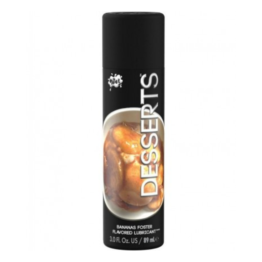 Lubricante Wet Desserts Sabor Postre de platano 3.0Fl/89Ml