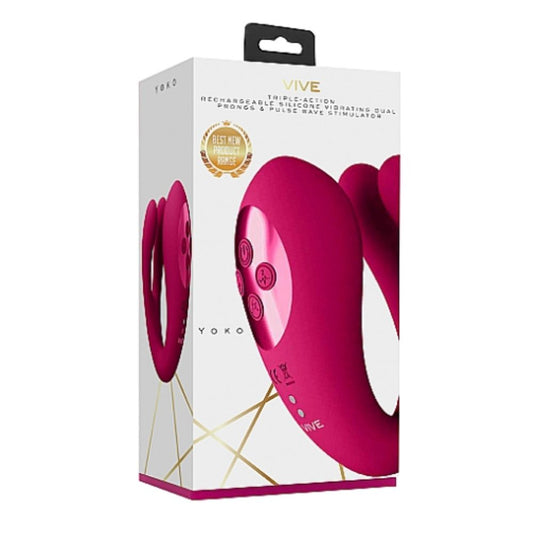 Vibrador de Triple Acción YOKO