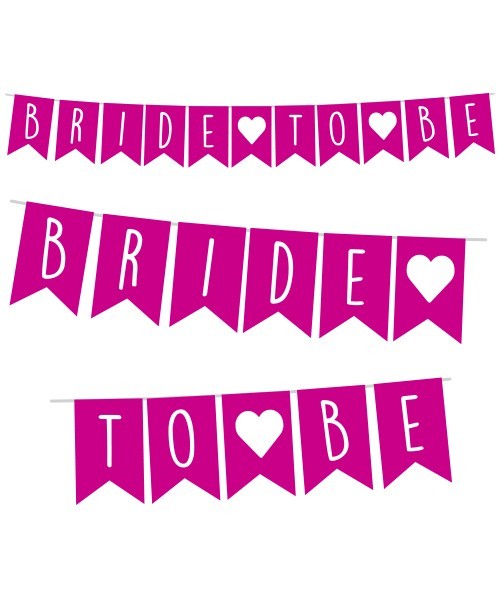 Banner de Banderillas Bride to Be Rosa