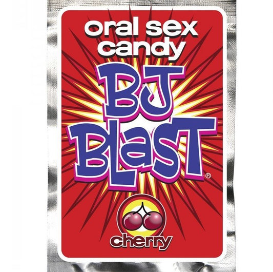 Dulce para Juego Oral BJ Blast Sabor Cereza