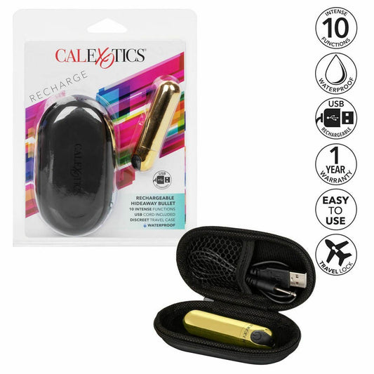 Bala vibradora recargable Gold Bullet