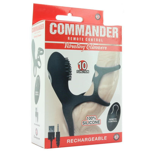 Anillo Vibrador Recargable Commander Climaeer