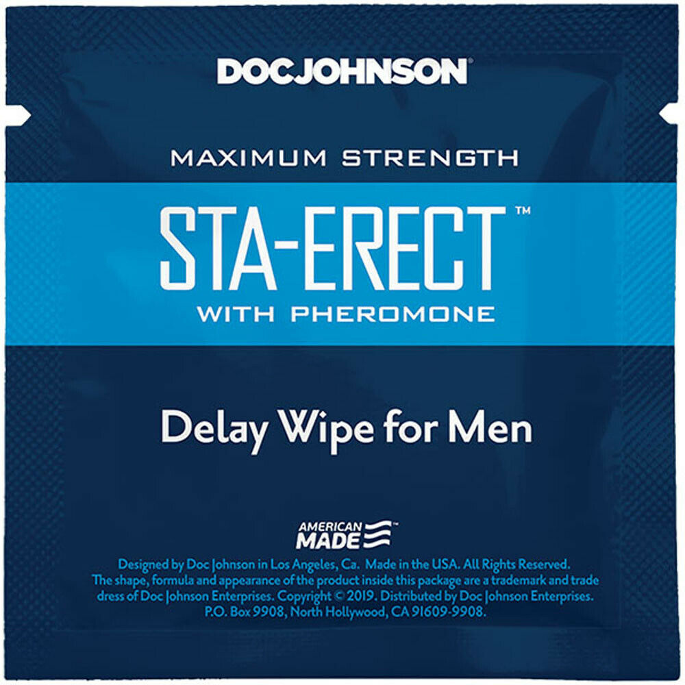 Toallita Retardante Dalay Wipes For Men Sta-Erect