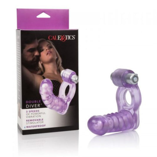 Anillo Vibrador de Doble Penetración