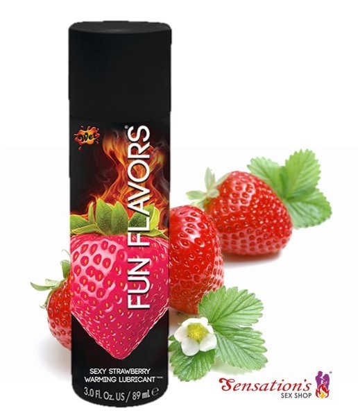 Lubricante Térmico sabor Fresa Fun Flavors Strawberry 89 ml