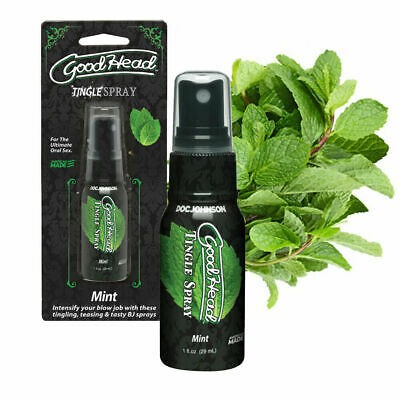 Spray desensibilizador de Garganta Goodhead 1FL Oz Sabor Menta