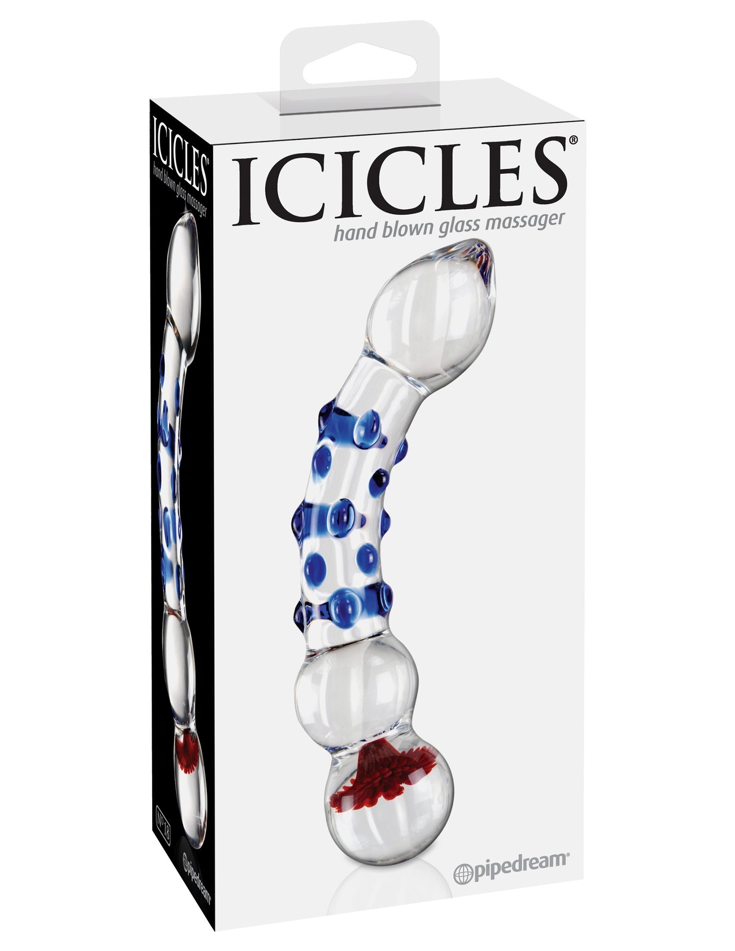 Masajeador de Cristal Icicles Glass Massager Num.1