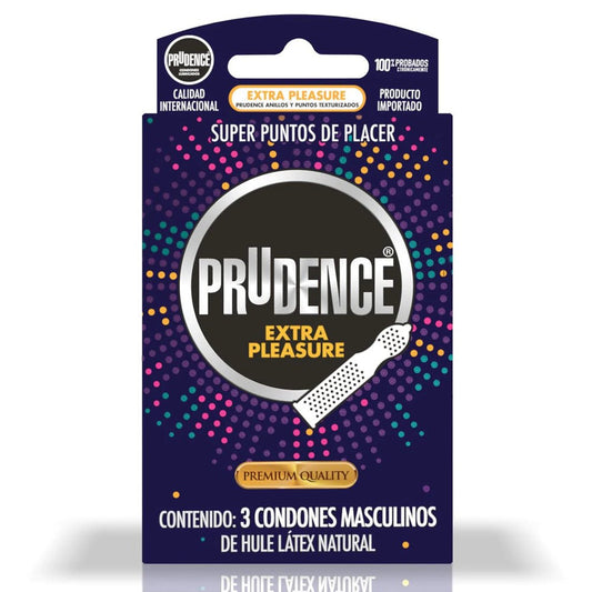 Prudence Extra Pleasure Preservativo C/3