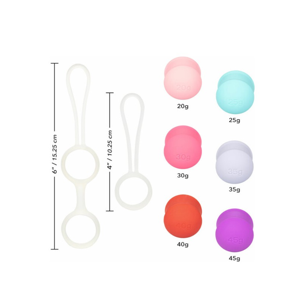 Kit de Ejercitadores para Kegel She-Ology con Peso Intercambiable