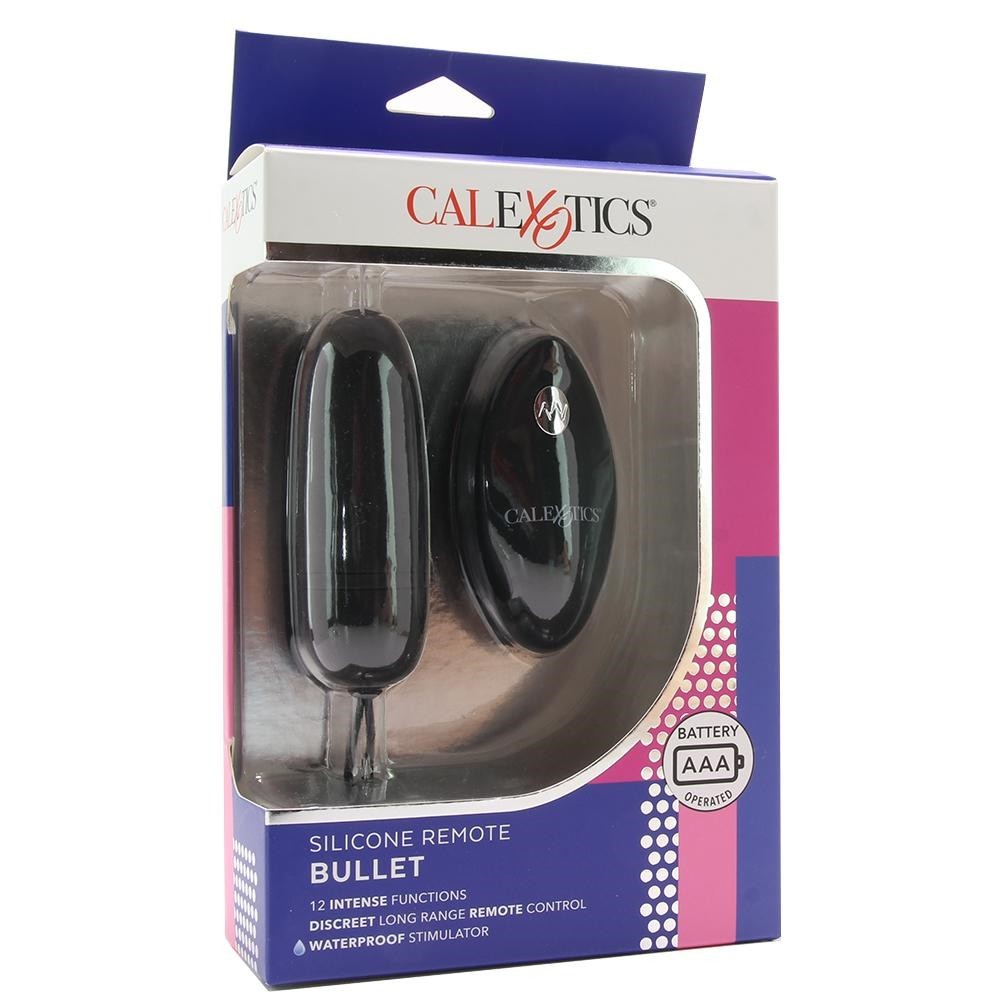 Bala Vibradora con Mando a Distancia Silicone Remote Bullet