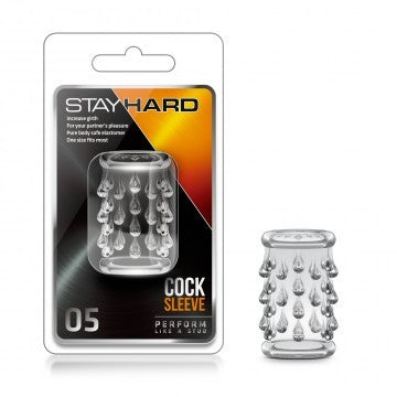 Media Funda Texturizda Stay Hard Cock Sleeve 05