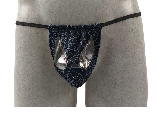 Tanga Spiderman Color Negro