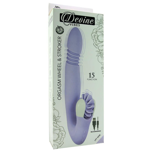 Vibrador y estimulador de clitoris Devine Vibes purple