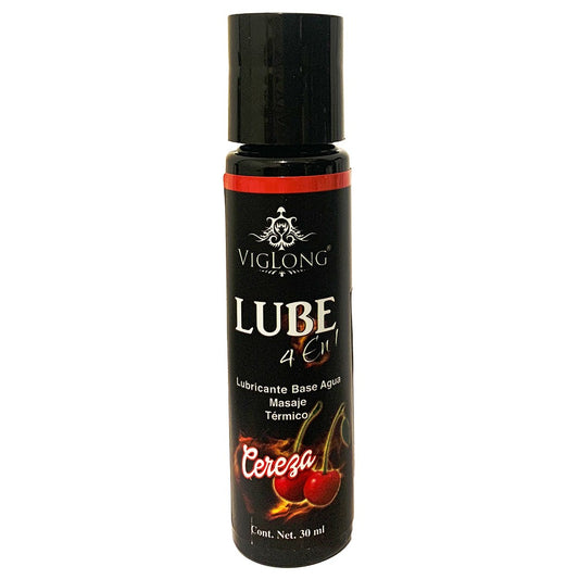 Viglong Lube 1Oz 4 En 1 Cereza