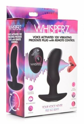 Estimulador Prostático con Mando a Distancia Whisperz 10X Vibrating