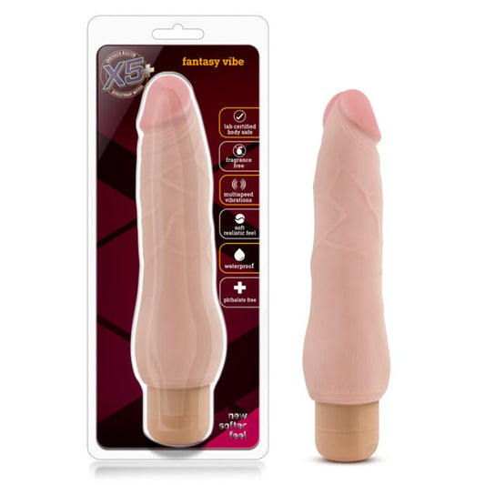 Dildo Realista Con Vibración X5 Fantasy Vibe